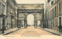 CPA Nancy Porte Stanislas Construite en 1761