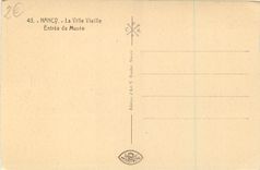 CPA Nancy La Ville Vieille Le Musee