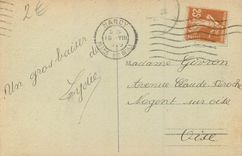 CPA Nancy Cours Leopold dans le Fond Statue Drouot