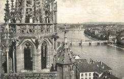 CPM Basel Die Drei Rheinbrukekn Und Munsterturm