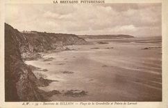 CPA Environs de Hillion Plage de la Grandville et Pointe de Lermot la Bretagne Pittoresque 