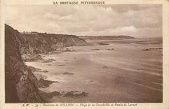 CPA Environs de Hillion Plage de la Grandville et Pointe de Lermot la Bretagne Pittoresque 