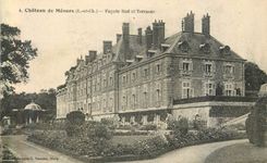 CPA Chateaux de Menars (L et Ch) Facade Sud et Terrasse 