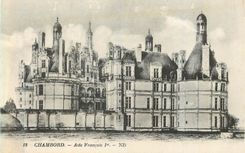 CPA Chambord Aile Francois Ier
