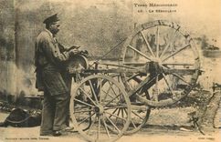 REPRO Types Meridionaux le Renouleur Folklore