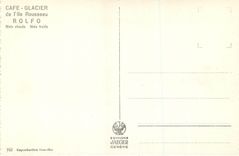 CPM Cafe Glacier de l'Ile Rousseau Rolfo
