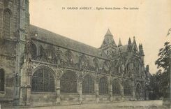 CPA Grand Andely Eglise Notre Dame Vue Laterale