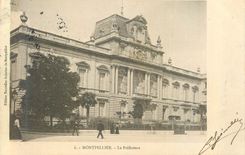 CPA Montpellier la Prefecture (carte 1900)