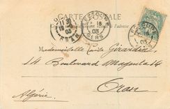 CPA Montpellier Grand Theatre (carte 1900)