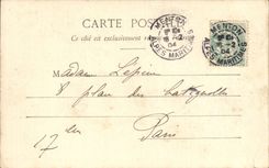 Menton - Details Artistic - Peasant Mentonaise - CPA