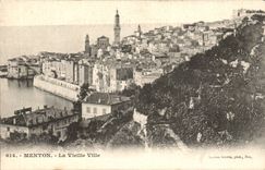 Menton - die alte Stadt - CPA