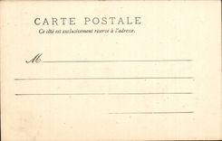 Menton - Place of the Church - CPA