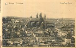 CPA Tournai Panorama