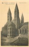 CPA Tournai la Cathedrale Vue de la Place des Acacias