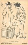CPA Le Marchand de Gorets How fat and Pink They are Illustrateur Porc Cochon