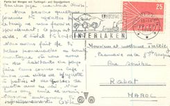 CPM Partie bei Wengen mit Tschingel und Gspaltenhorn