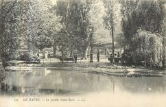 CPA Le Havre Le Jardin Saint Roch