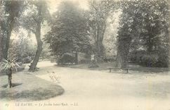 CPA Le Havre Le Jardin Saint Roch