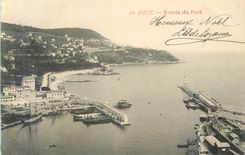 CPA Nice Entree du Port
