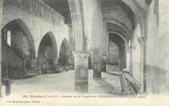 CPA Blouha (C du N) Interieur de la Chapelle de Kermaria en Isquit (XIIIe Siecle)