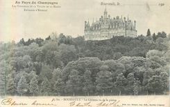 CPA Boursault au Pays du Champagne Environs d'Epernay Le Chateau vu de la Plaine (carte 1900)