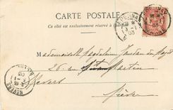 CPA Boursault au Pays du Champagne Environs d'Epernay Le Chateau vu de la Plaine (carte 1900)