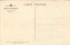 CPA Epernay Moet & Chandon Fondee en 1745 Le Jardin de Jean Remy Moet Dessine par Isabey