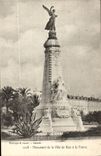 CPA Monument of the town of Nice in France