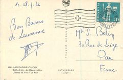 CPM 656 lausanne ouchy cathedrale le deparcadere l hotel de ville le port