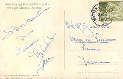 CPM Hotel schynige platte(2000 m) mit eiger monch u jungfrau