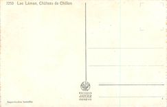 CPM 7250 lac leman chateau de chillon