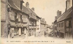 CPA 71 saint brieuc vieille maison du XVI siecle rue fardel
