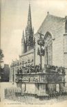 CPA 2 plougastel la fleche et le calvaire