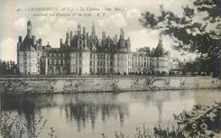 CPA 41 chambord (l et c) le chateau (mon hist) construit par francois 1er en 1526