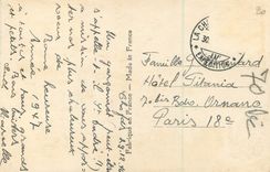 CPA Enfant My country calls me 