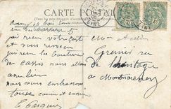 CPA Chateau de cartes