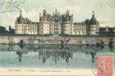 CPA 5 chambord le chateau la facade septentrionale