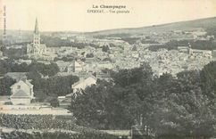 CPA La champagne epernay vue generale