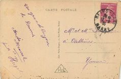 CPA 624 reims hotel de ville