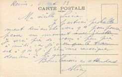 CPA 14 reims eglise sainte clotilde