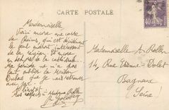 CPA 277 reims la cathedrale details du portail central