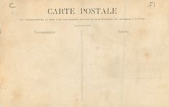 CPA 10 reims porte mars