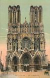 CPA 122 reims la cathedrale