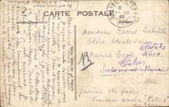 Le Havre CPA the new pier by heavy weather