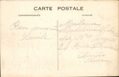 Le Havre CPA the pier the day of the departure of a deck chair