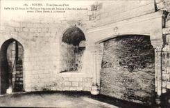 CPA Rouen Jeanne Tower of arc Room of the castle Philippe Auguste