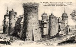 CPA Rouen Turn or Jeanne of arc was enfermee into 14341