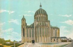 CPA Reims L'eglise Sainte Clotilde