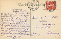 CPA Tregastel Ploumanach (Cotes du Nord) Mer Furieuse Effets de Vagues par Gros Temps