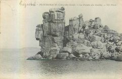 CPA Tregastel Ploumanach (Cotes du Nord) La Pointe du Diable